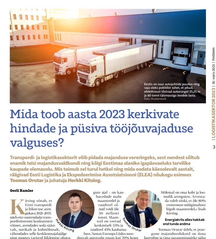 Mida toob aasta 2023 kerkivate hindade ja püsiva tööjõuvajaduse valguses?